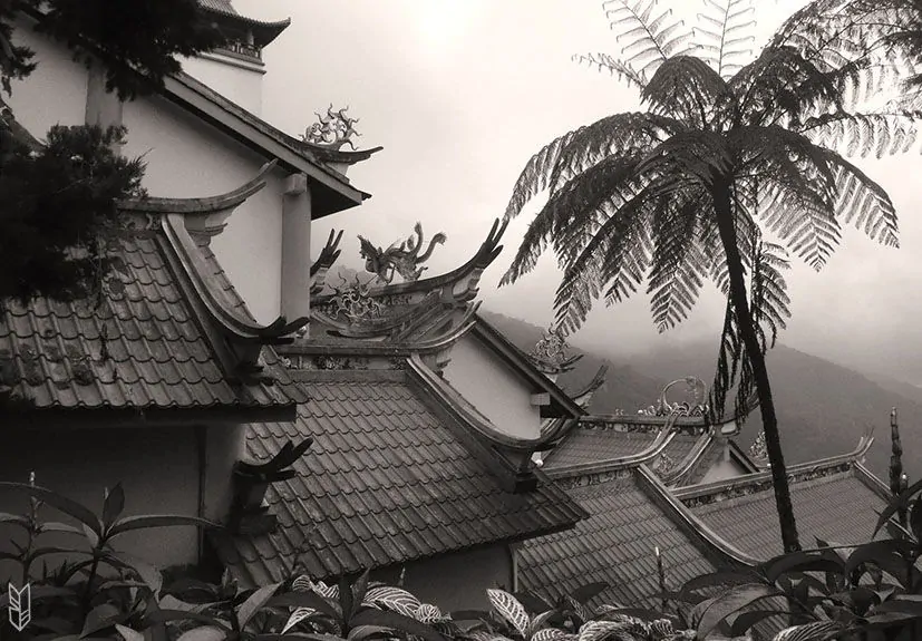 le temple de Genting Highland en Malaisie