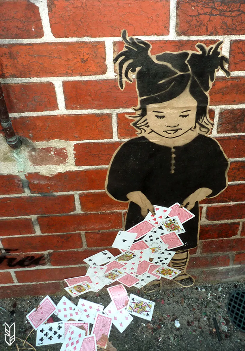Collage, Street Art à Brunswick, Melbourne
