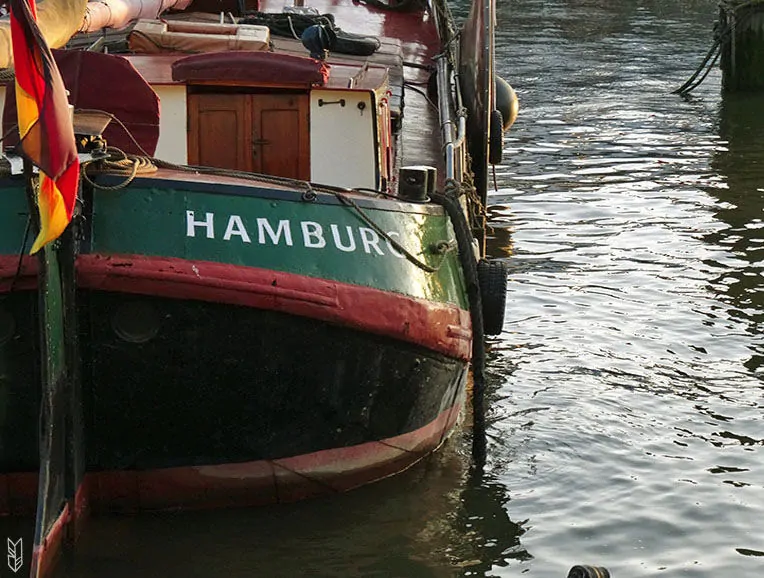 le port d'Hambourg