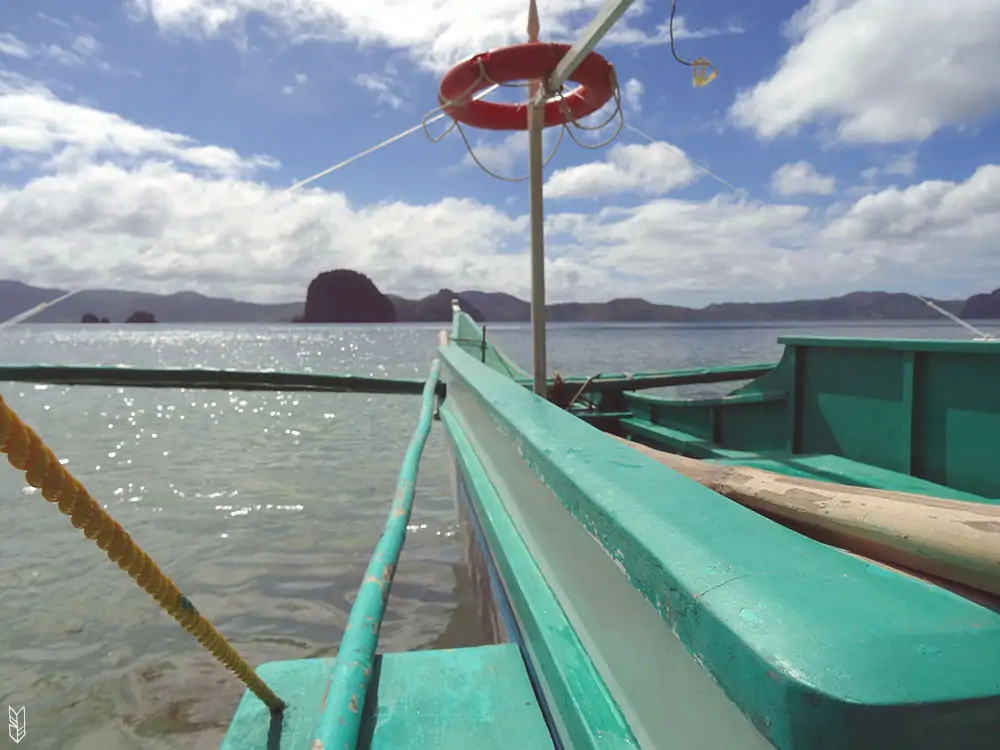 les pirogues d'El Nido