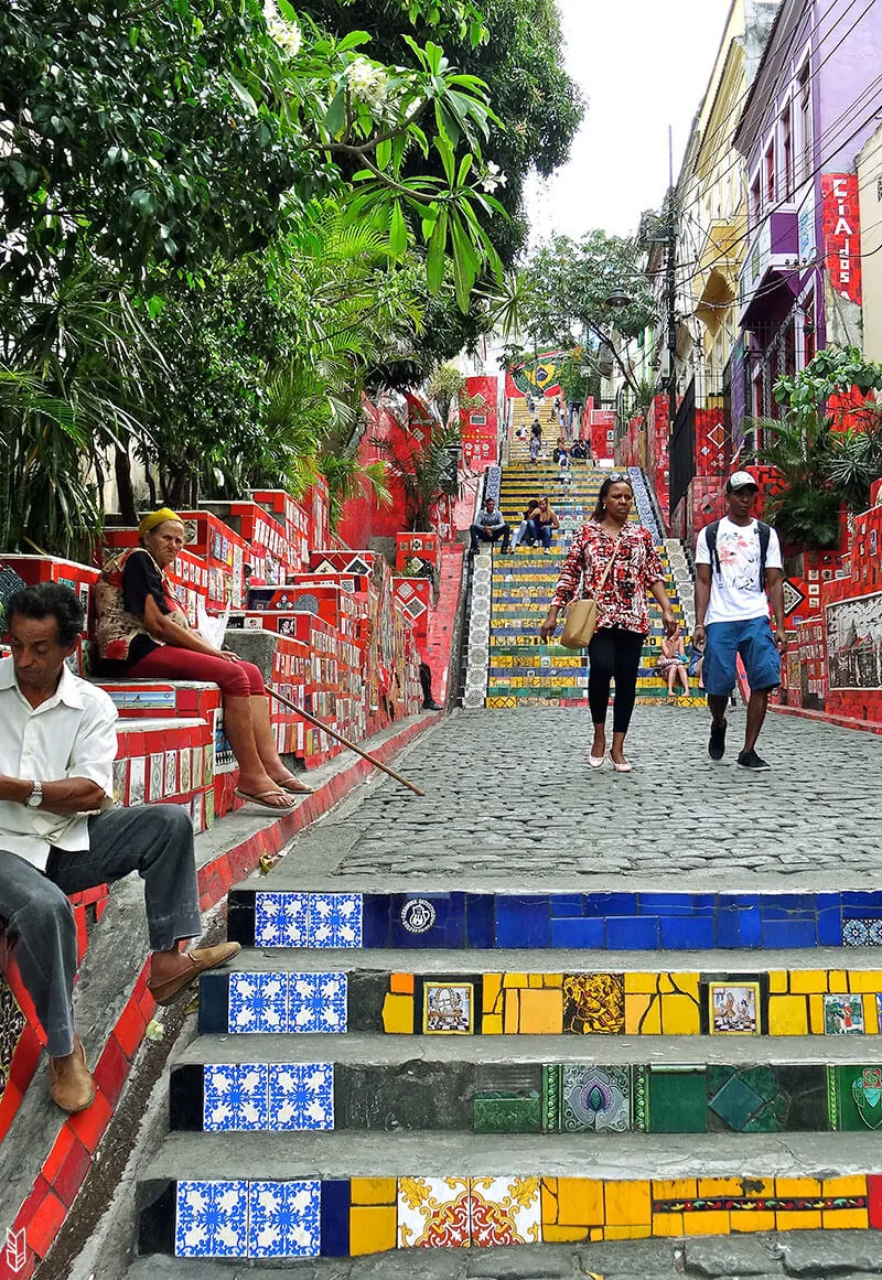 Escadaria Selaron à Rio