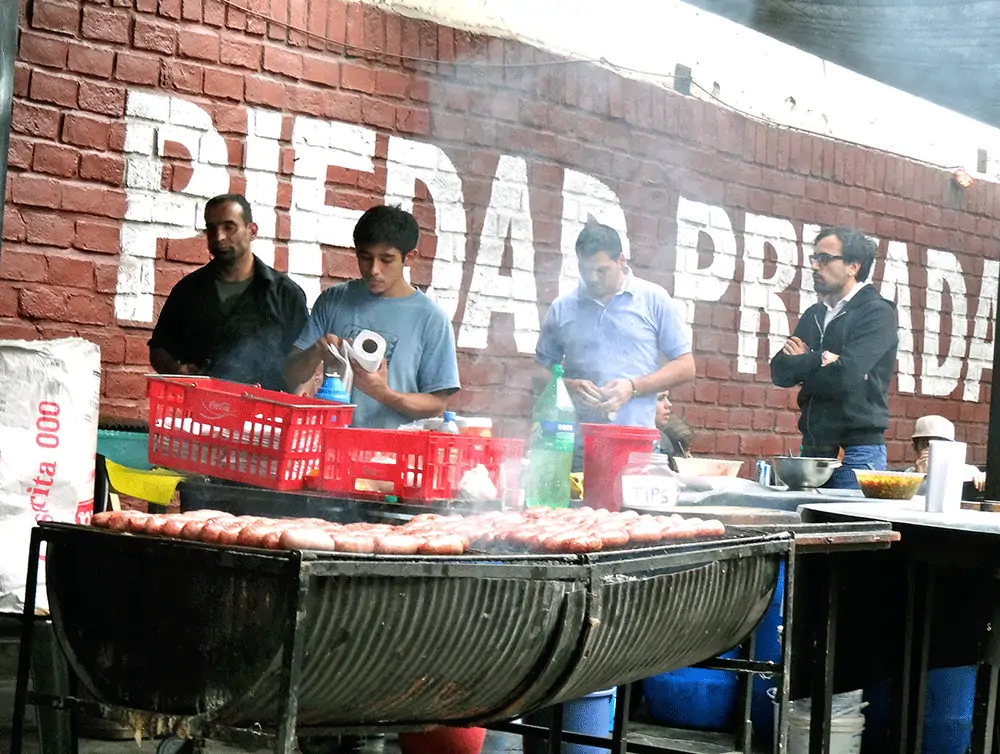 asado - barbecue de viande uniquement à Buenos Aires