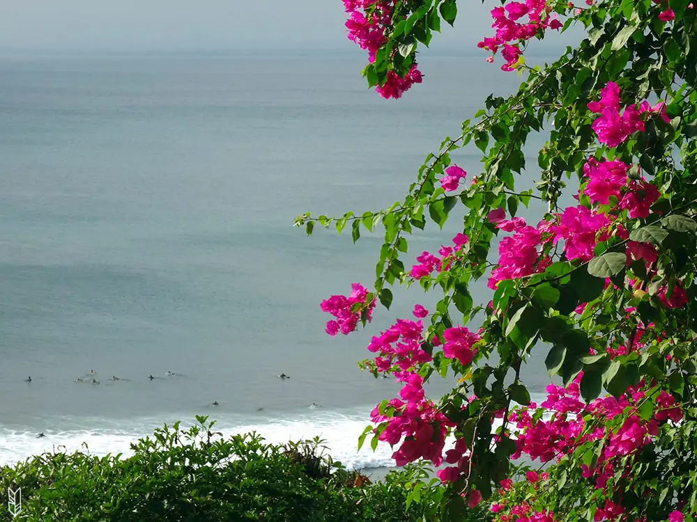 surfer à Uluwatu