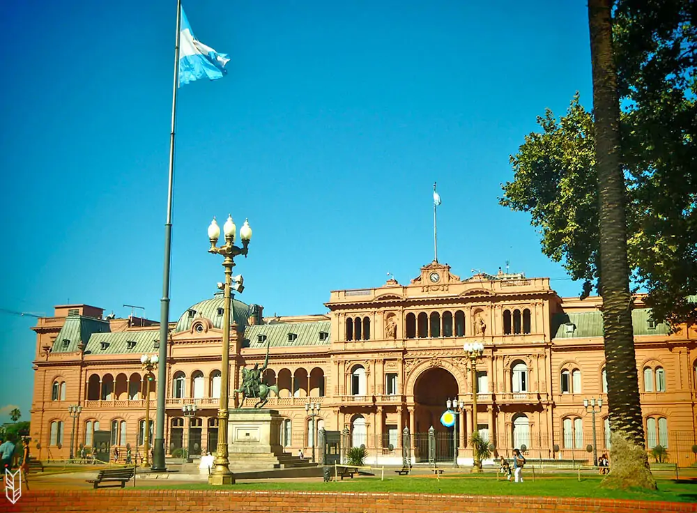 la Casa Rosada