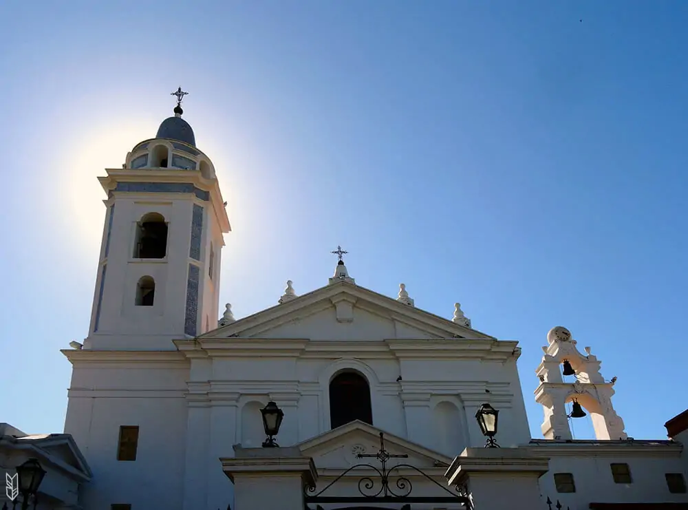 l'église de la Recoleta