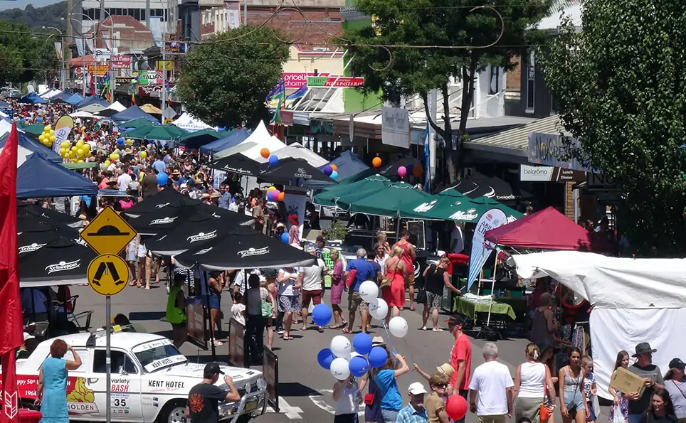 street market à Newcastle