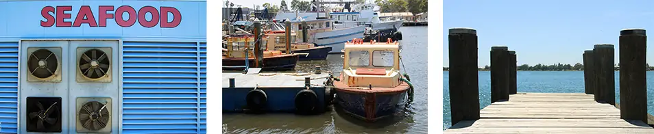 le port de Newcastle - Australie