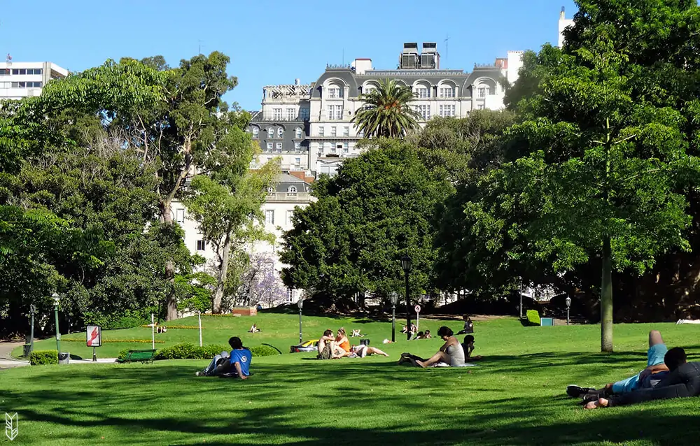 les parcs de Recoleta