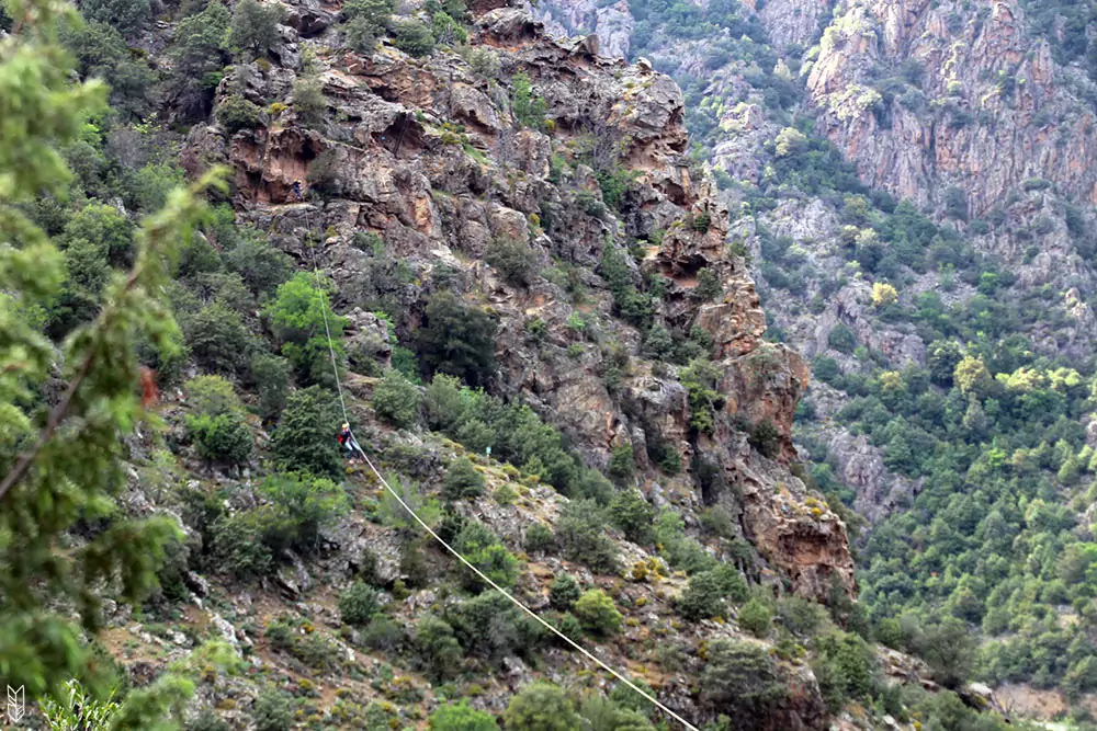 faire du tyrotrekking en Corse