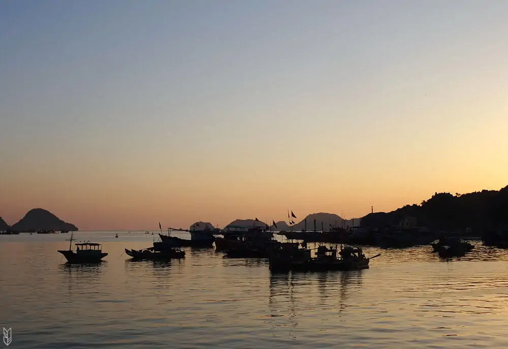 l'île de Cat Ba iau Vietnam