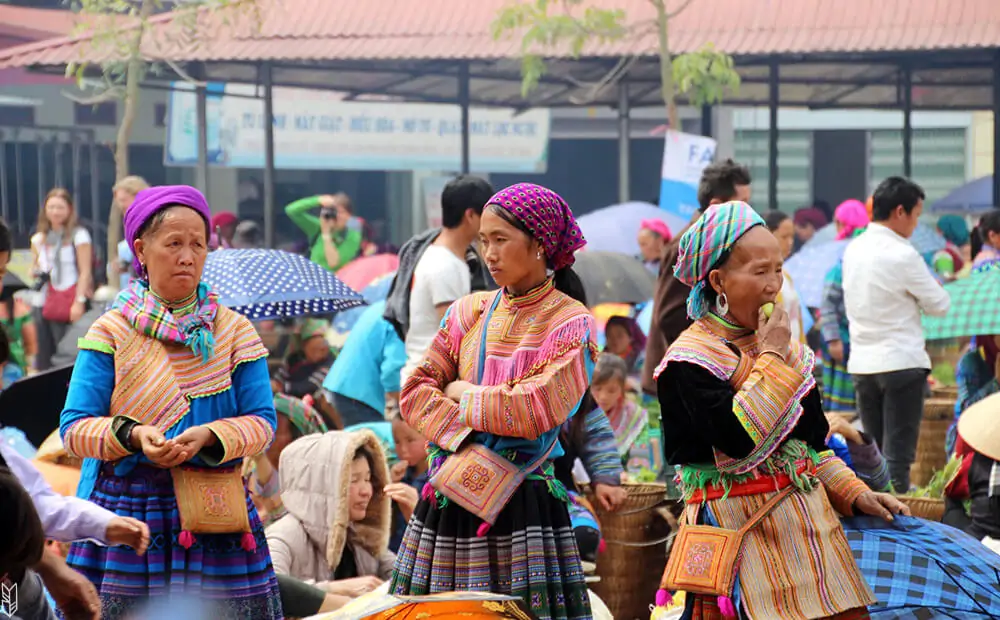 le marché de Bac Ha