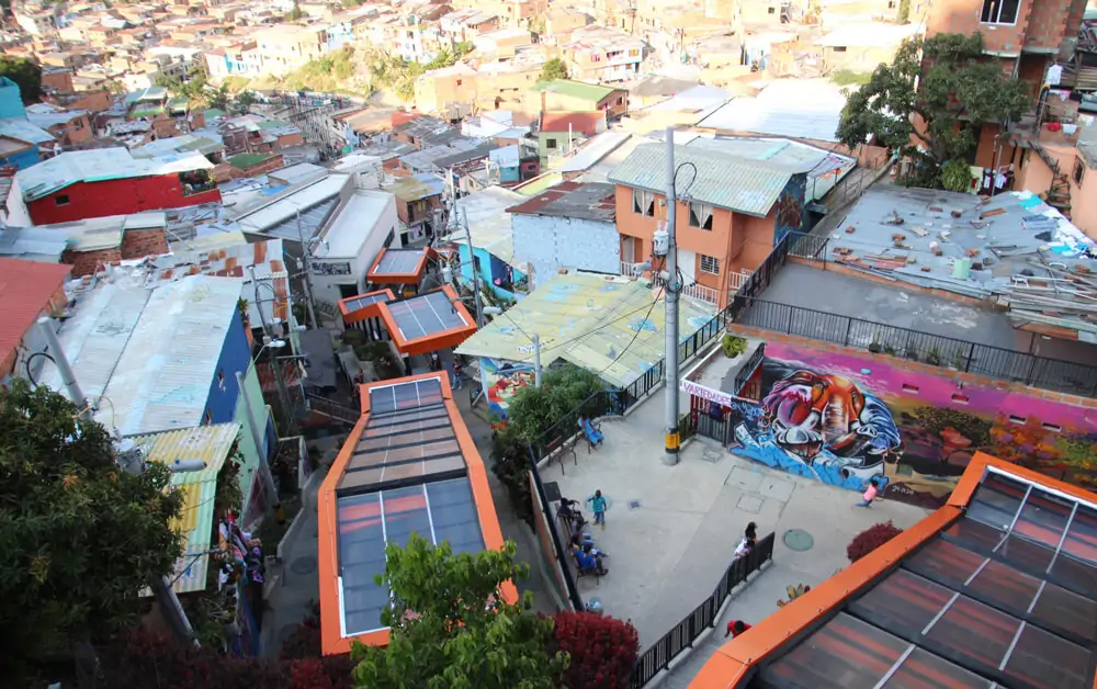 Les escaleras de San Javier