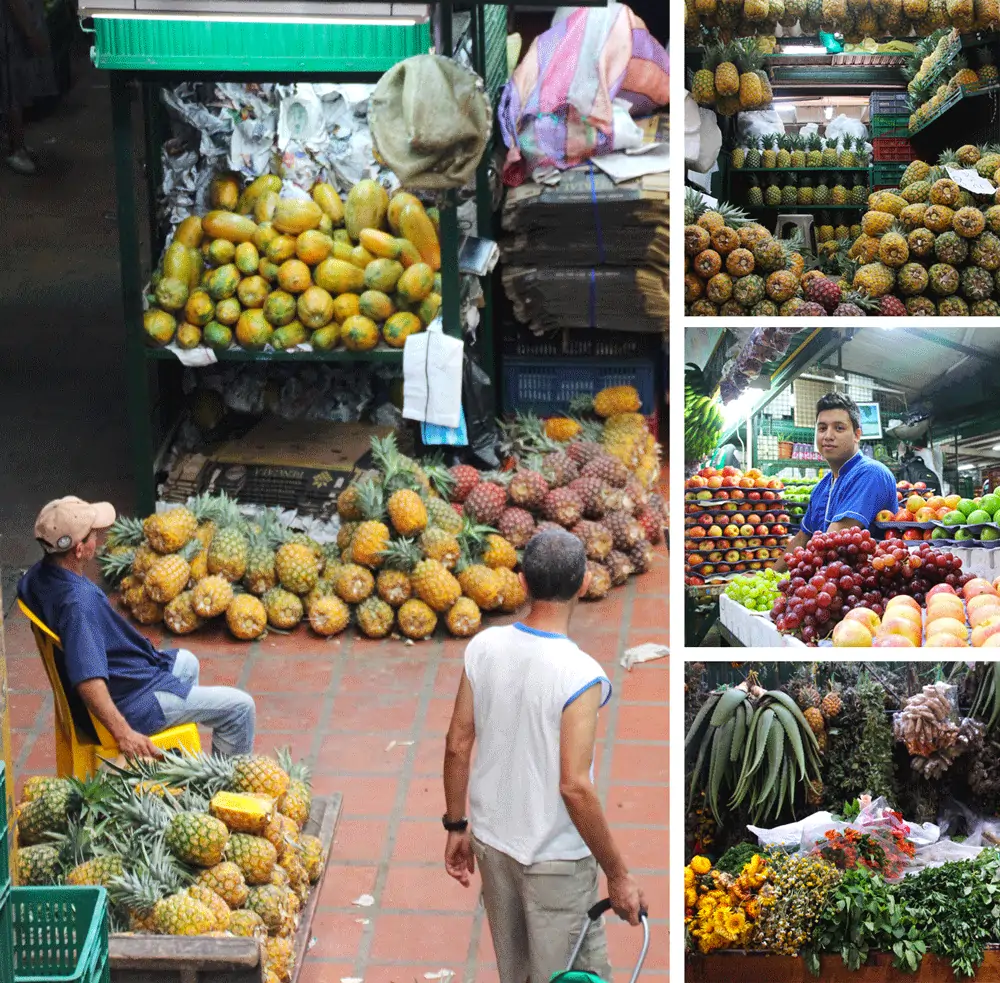 le marché de la Minorista