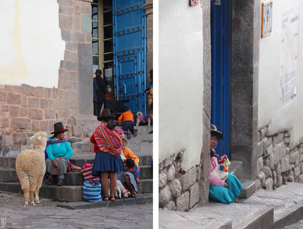 Le centre-ville de Cuzco