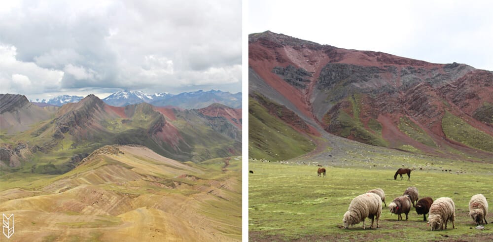 sur la route de la Montagne aux 7 couleurs