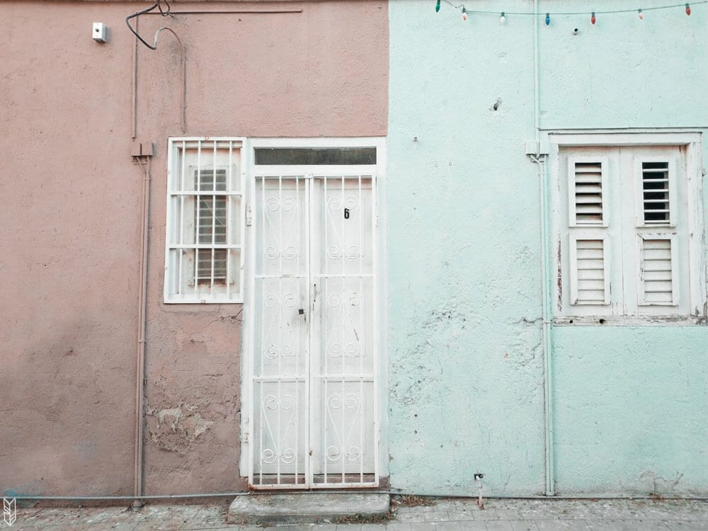 les rues du centre-ville de Curaçao