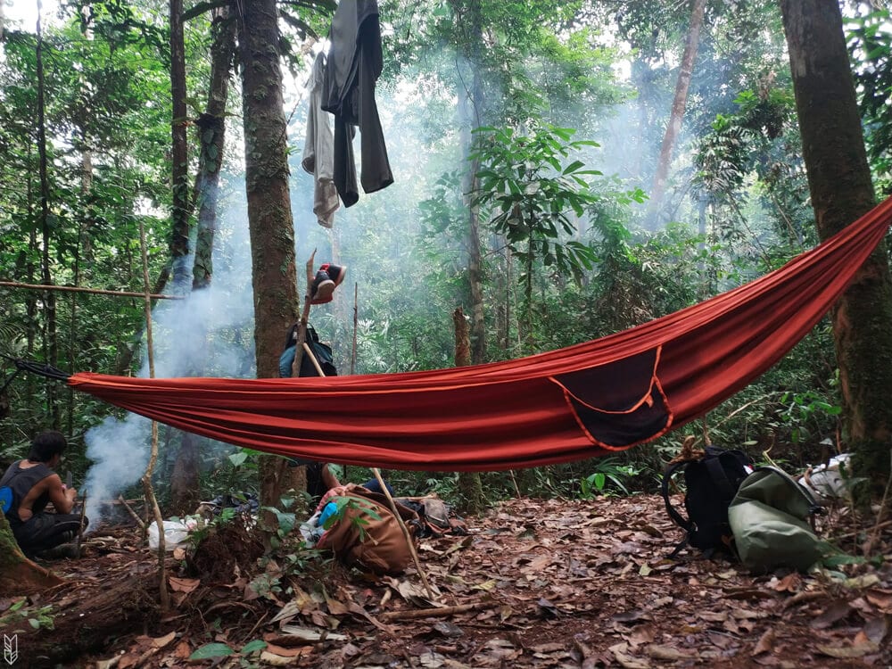 dormir en hamac dans la forêt - Amazonie