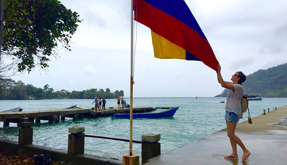 Clémence s'installe vivre en Colombie