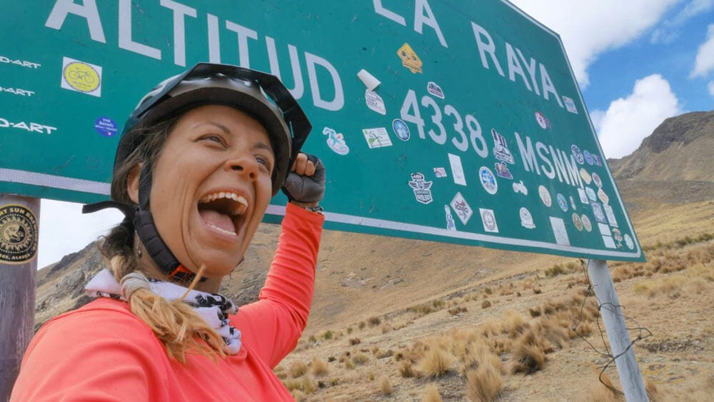 Voyage solo en vélo en Amérique du Sud