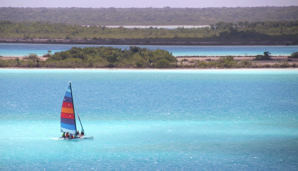 la lagune de Bacalar - Ma Maison sur le Dos