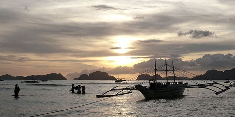 les couchers de soleil aux Philippines