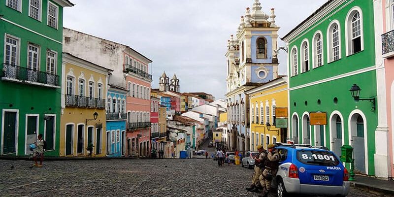 Pelourinho à Salvador de Bahia - Brésil